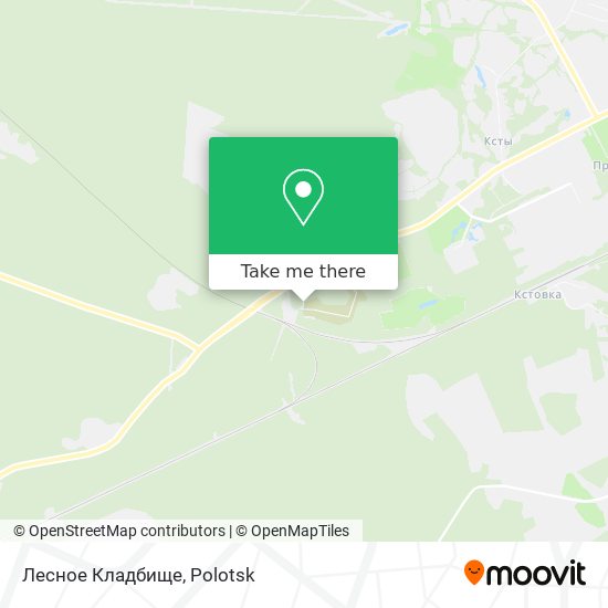 Лесное Кладбище map