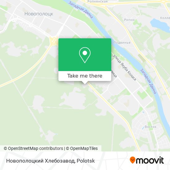 Новополоцкий Хлебозавод map