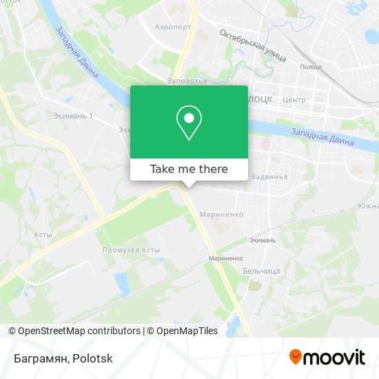 Баграмян map