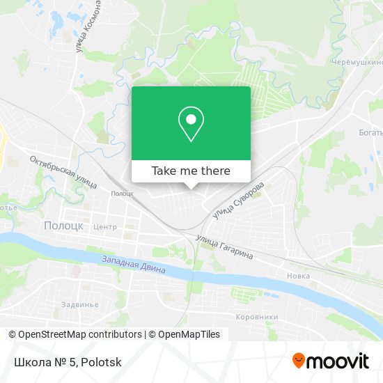 Школа № 5 map