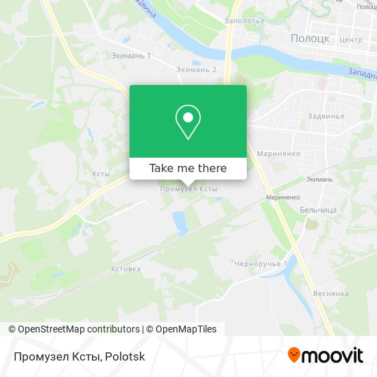 Промузел Ксты map