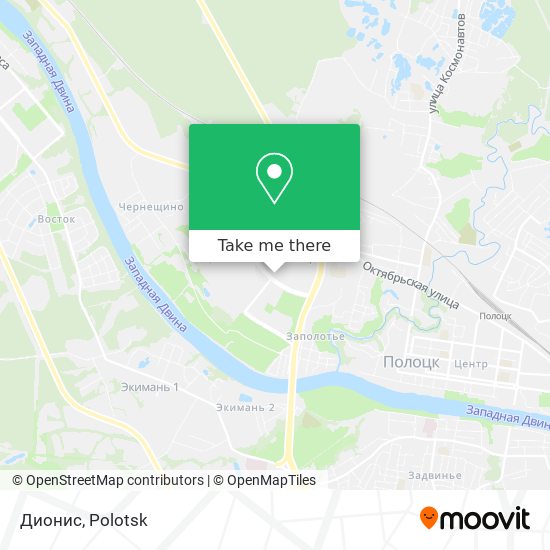 Дионис map