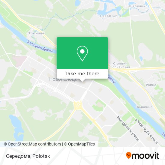 Середома map