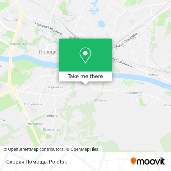 Скорая Помощь map