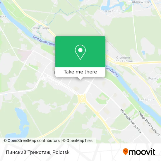 Пинский Трикотаж map