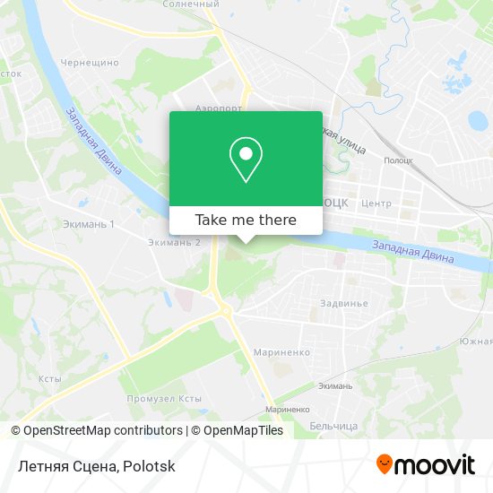 Летняя Сцена map