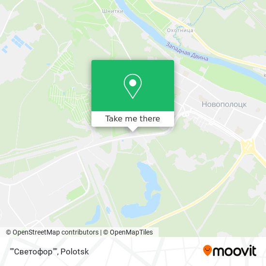 ""Светофор"" map