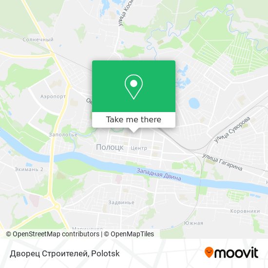 Дворец Строителей map