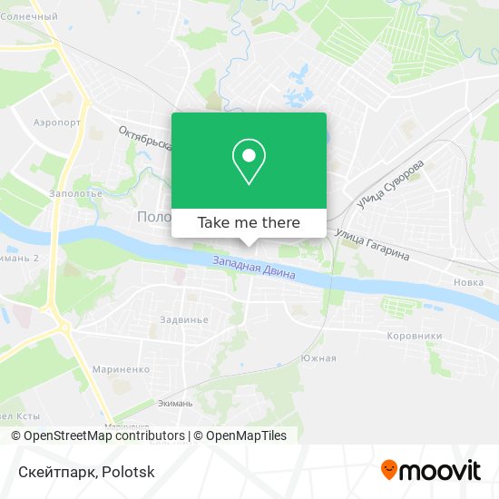 Скейтпарк map