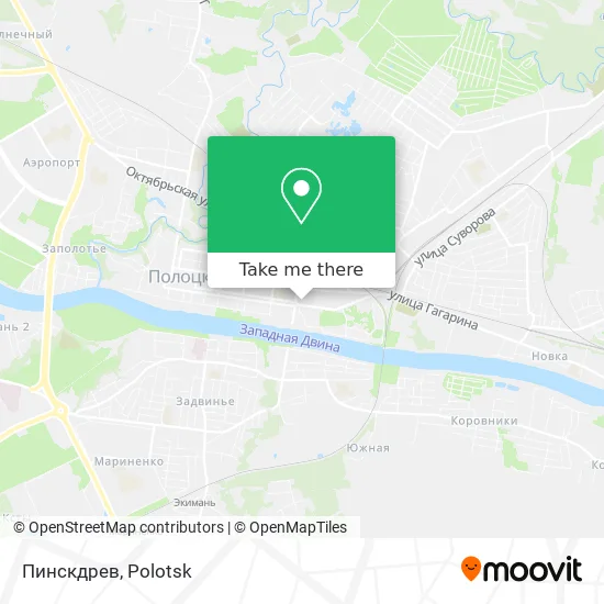 Пинскдрев map