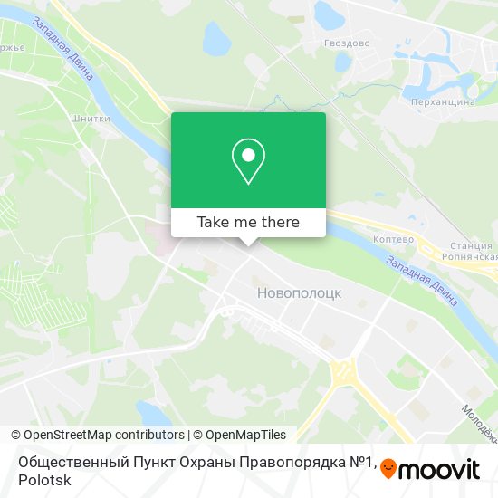 Общественный Пункт Охраны Правопорядка №1 map
