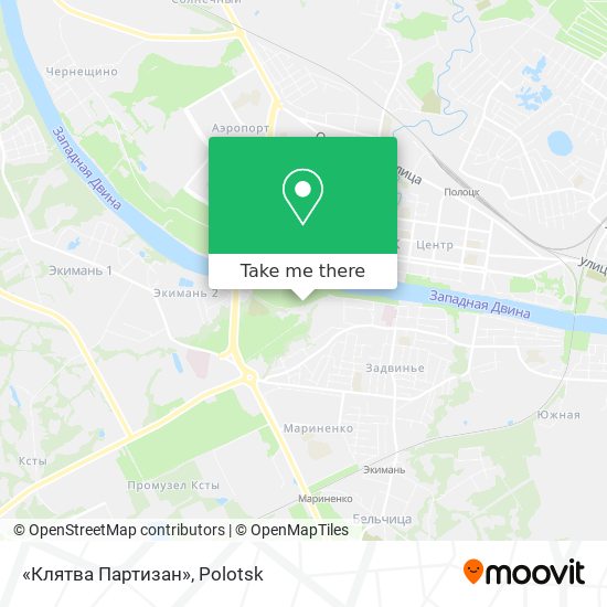 «Клятва Партизан» map
