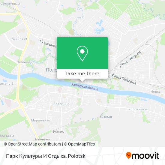 Парк Культуры И Отдыха map