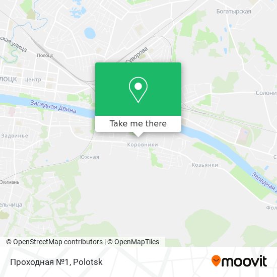 Проходная №1 map