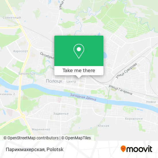 Парикмахерская map