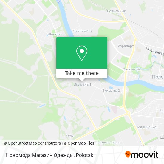 Новомода Магазин Одежды map