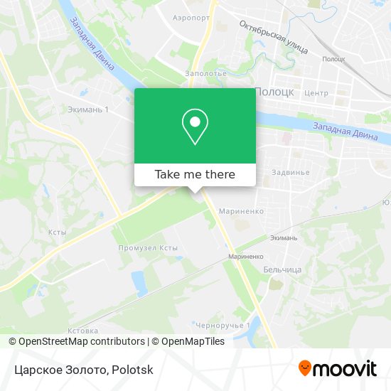 Царское Золото map