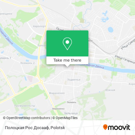 Полоцкая Рос Досааф map