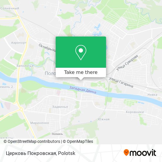 Церковь Покровская map