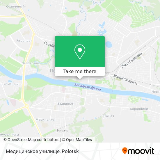 Медицинское училище map