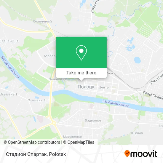Стадион Спартак map