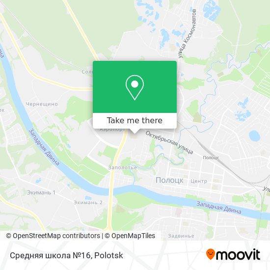 Средняя школа №16 map