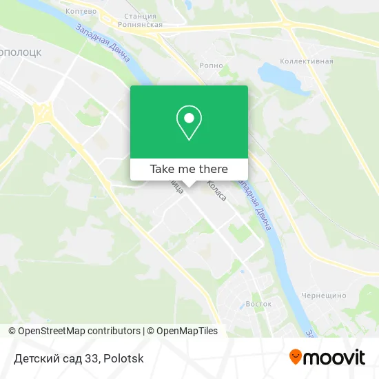 Детский сад 33 map