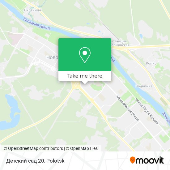 Детский сад 20 map