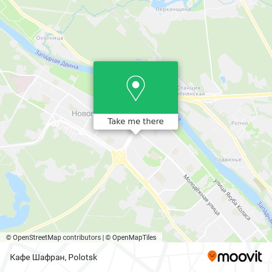 Кафе Шафран map