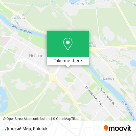 Детский Мир map