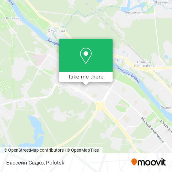 Бассейн Садко map