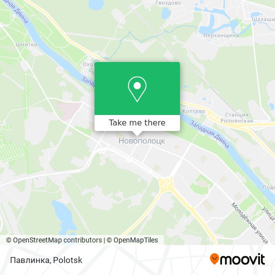 Павлинка map