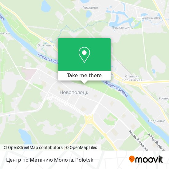 Центр по Метанию Молота map