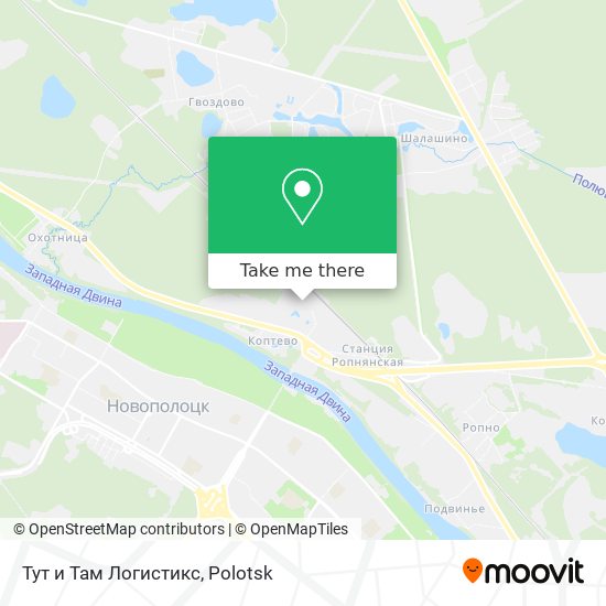 Тут и Там Логистикс map