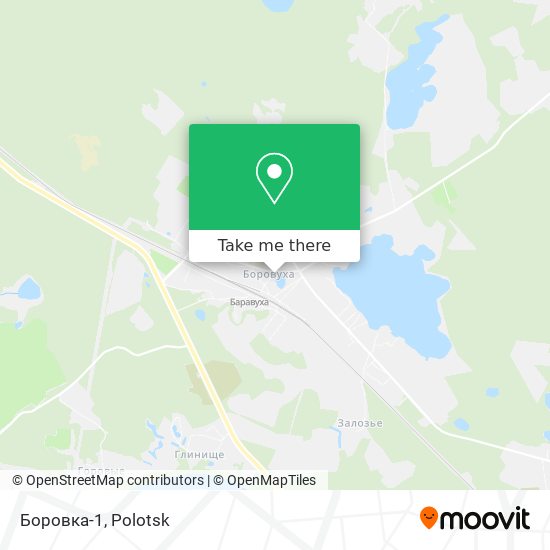 Боровка-1 map