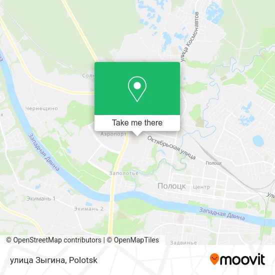 улица Зыгина map
