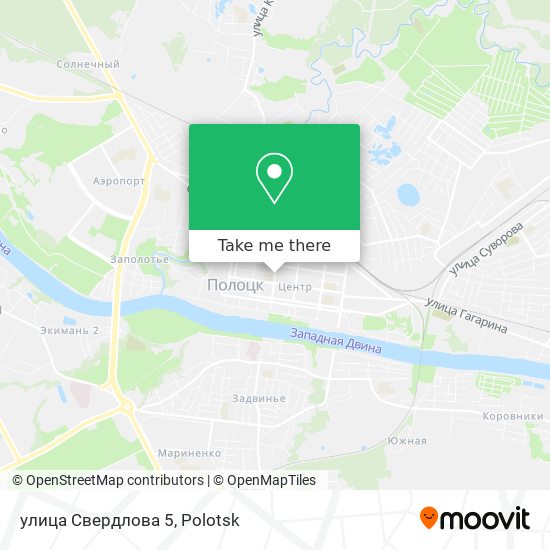 улица Свердлова 5 map