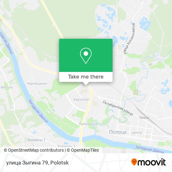 улица Зыгина 79 map