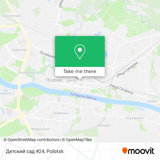 Детский сад #24 map