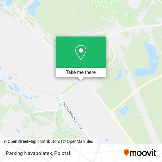 Parking Navapolatsk map