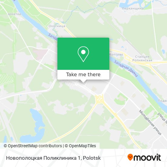 Новополоцкая Поликлиника 1 map