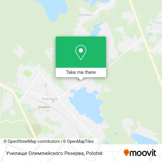 Училище Олимпийского Резерва map