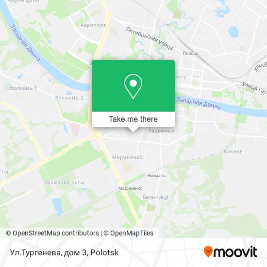 Ул.Тургенева, дом 3 map