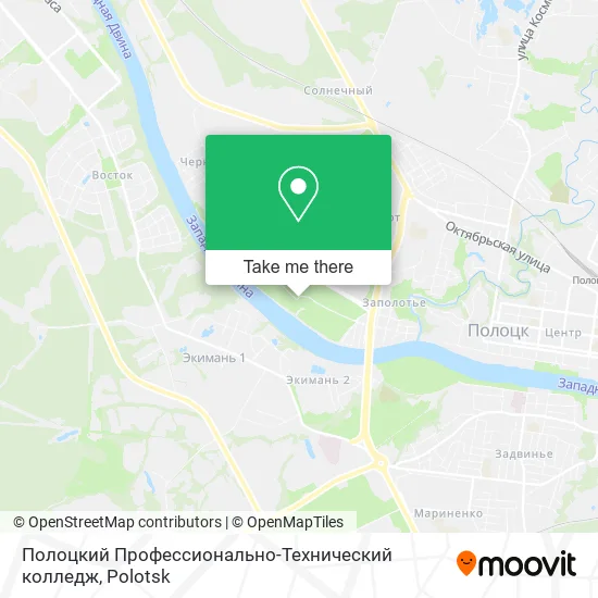 Полоцкий Профессионально-Технический колледж map