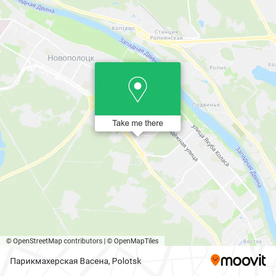 Парикмахерская Васена map