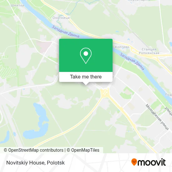 Novitskiy House map