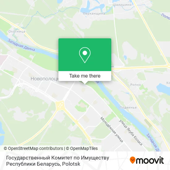 Государственный Комитет по Имуществу Республики Беларусь map