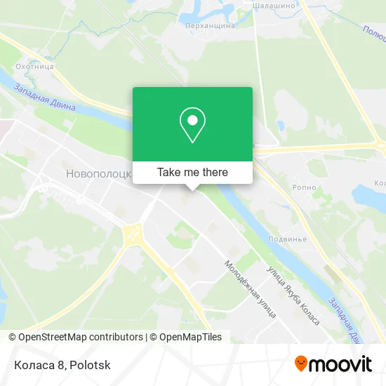 Коласа 8 map