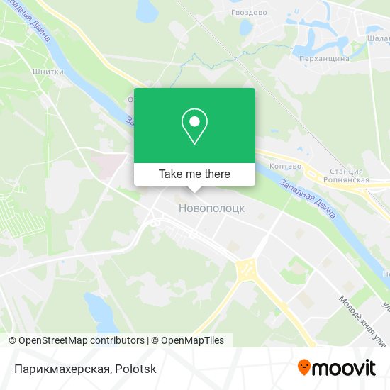 Парикмахерская map