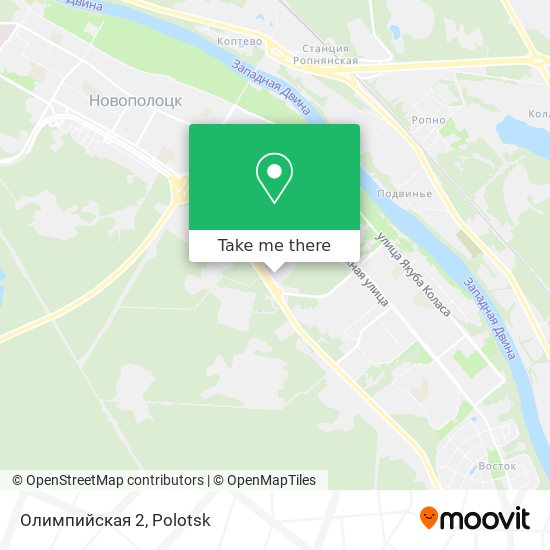 Олимпийская 2 map